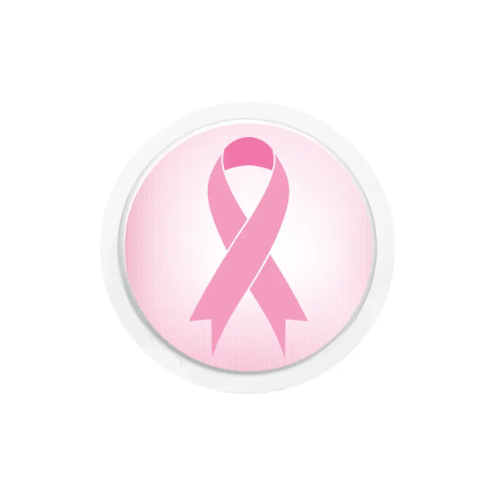 Breast Cancer Awareness Topper - Libre 2 Single