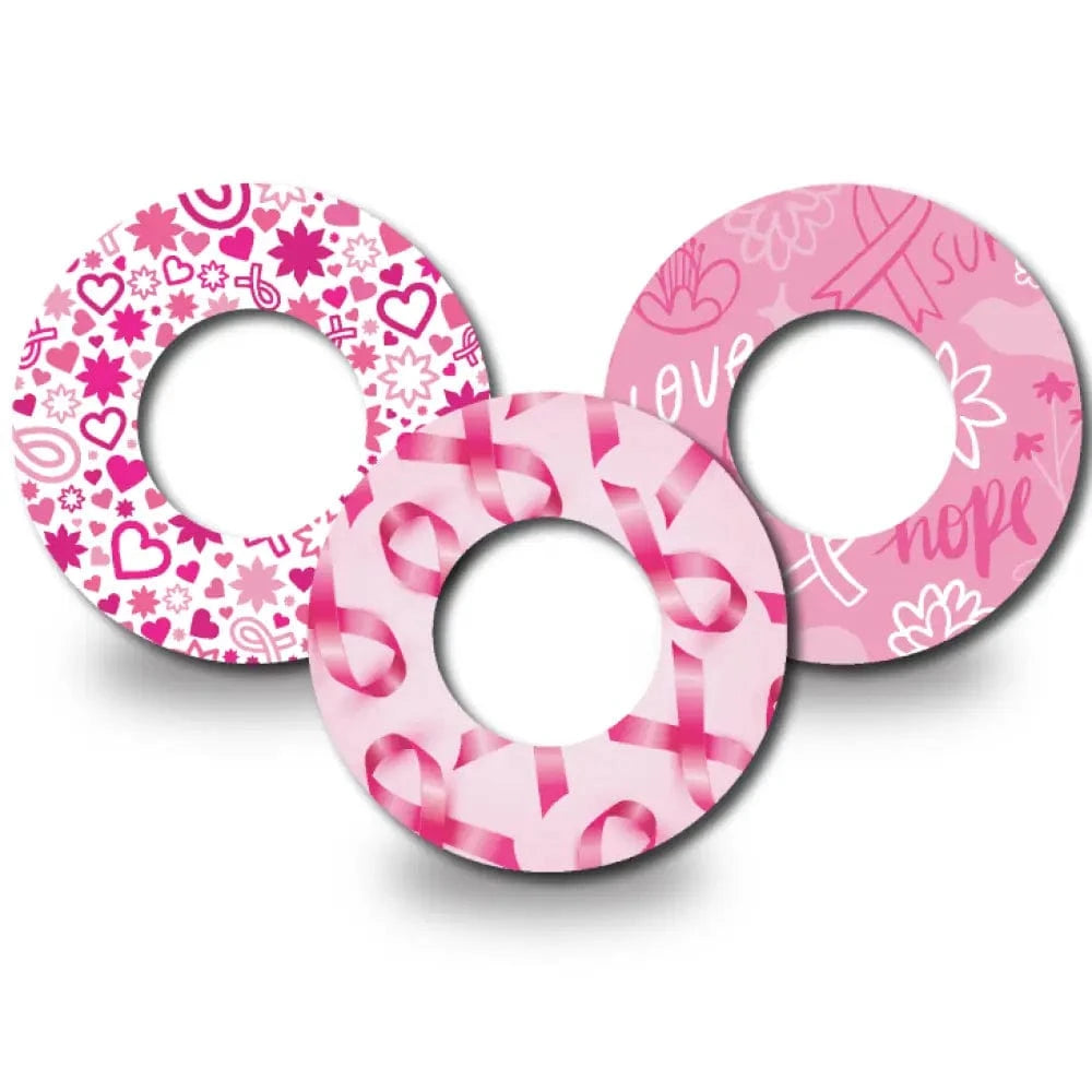 3-Pack (Set of 3 Patches) / Libre 2 Breast Cancer Awareness Variety Pack - Libre 2 and Lingo