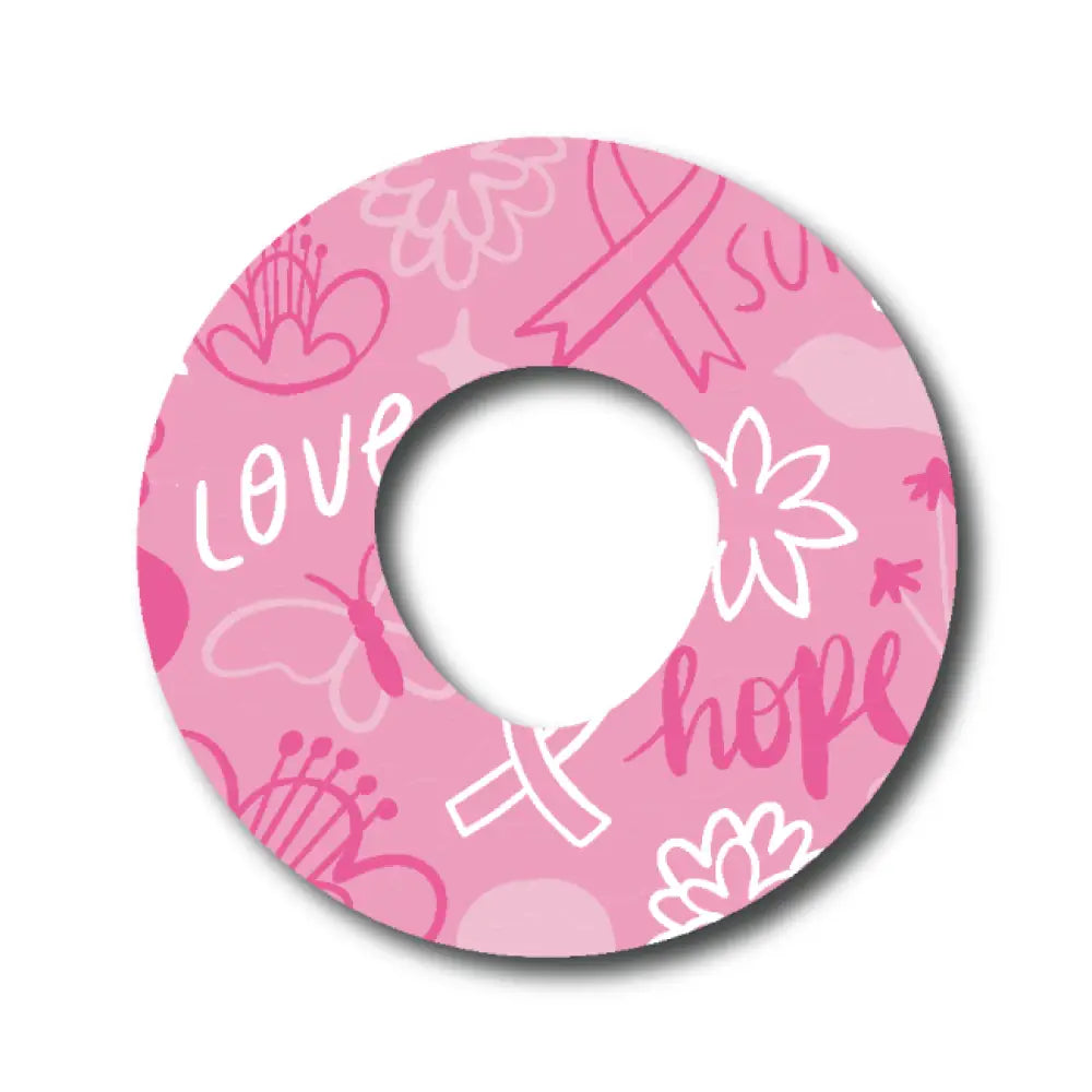 Breast Cancer Hope And Love - Infusion Set Single Patch