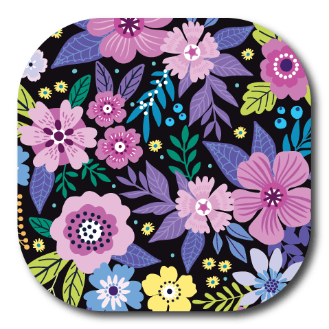 Single Patch / G7 Cover-up Bright Spring Flower - Dexcom G7 and Stelo Cover-up
