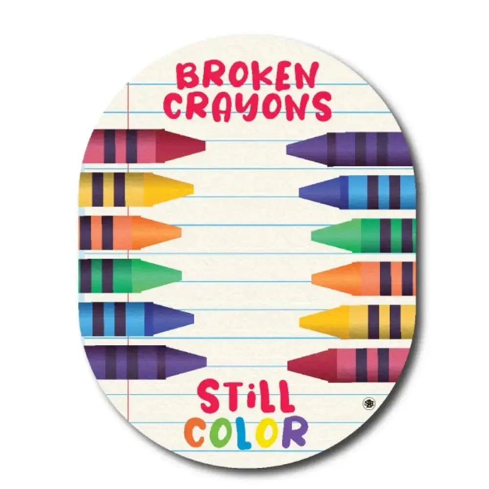 Single Patch / Guardian Broken Crayons - Guardian