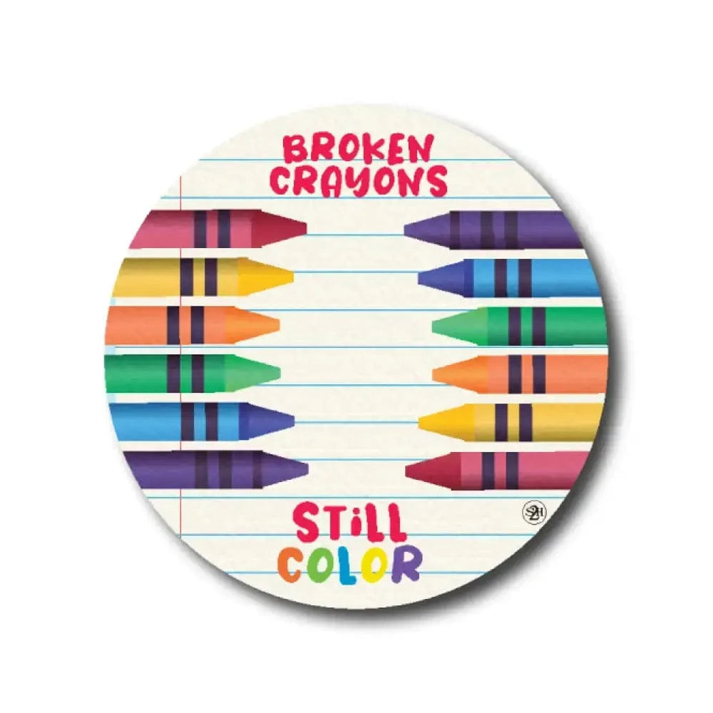 Single Patch / Libre 3 Broken Crayons - Libre 3