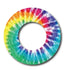 Single Patch / Libre 2 Bull’s Eye Tie-dye Pattern - Libre 2 and Lingo