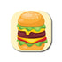 Single Patch / G7 Cover-up Burger - Dexcom G7 and Stelo Cover-up