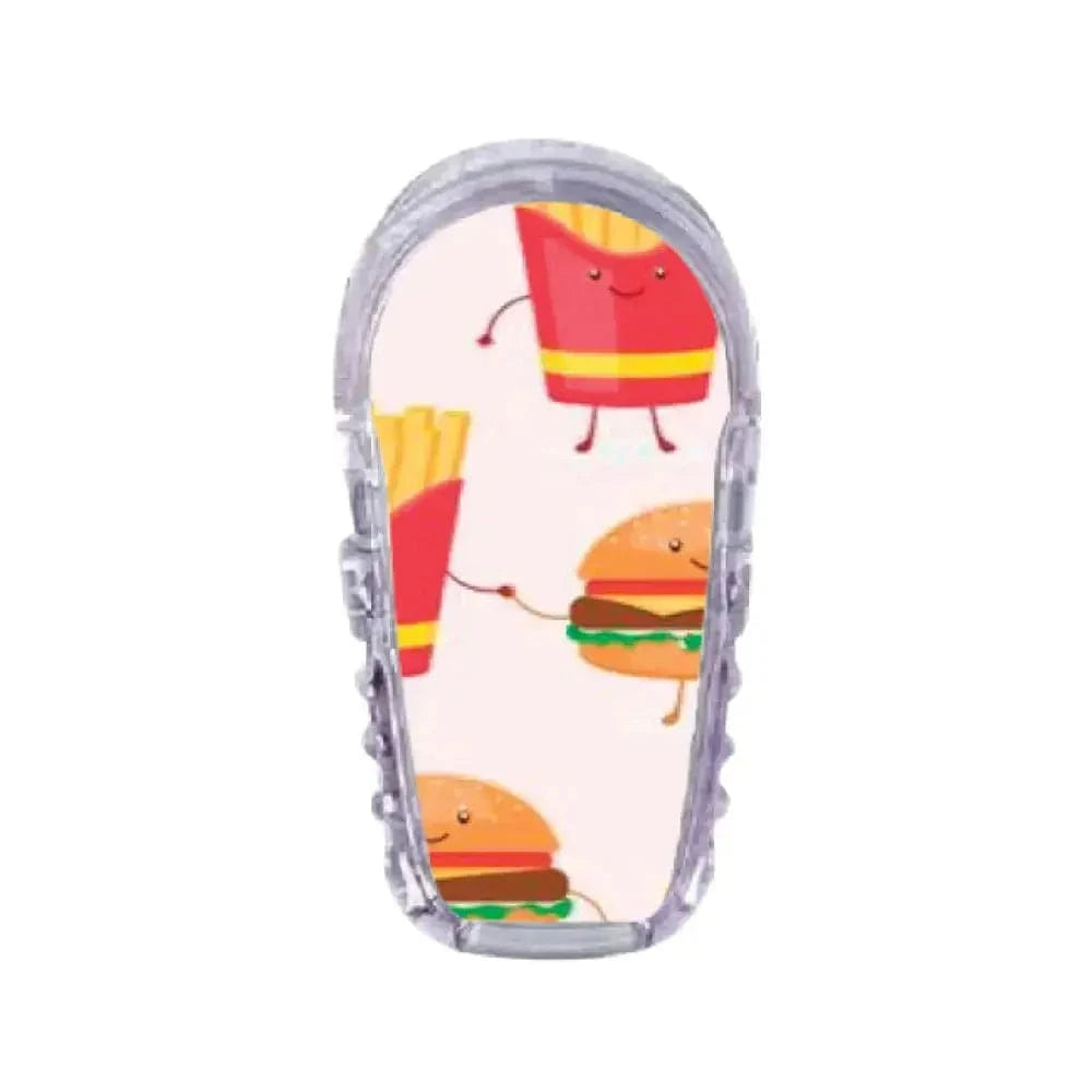 Single Topper / G6 Topper Burger-n-fries - Dexcom G6 Topper