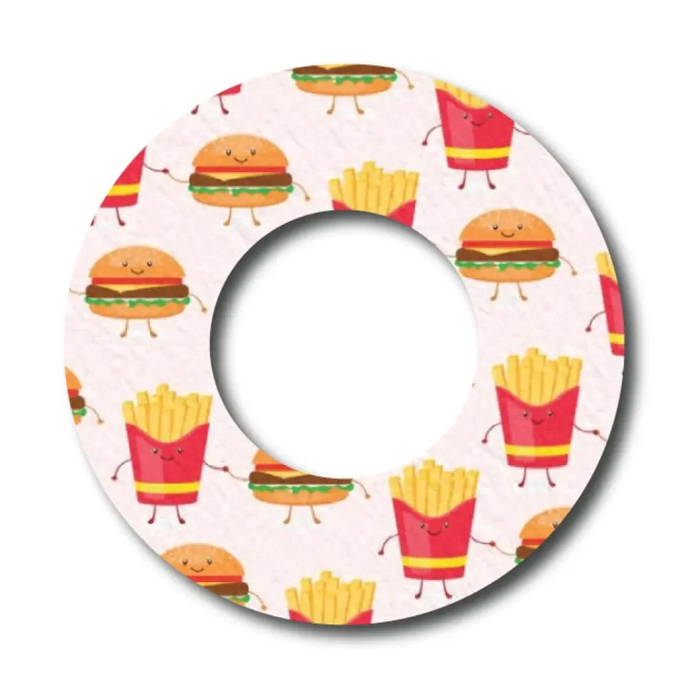 Single Patch / Libre 2 Burger-n-fries - Libre 2 and Lingo