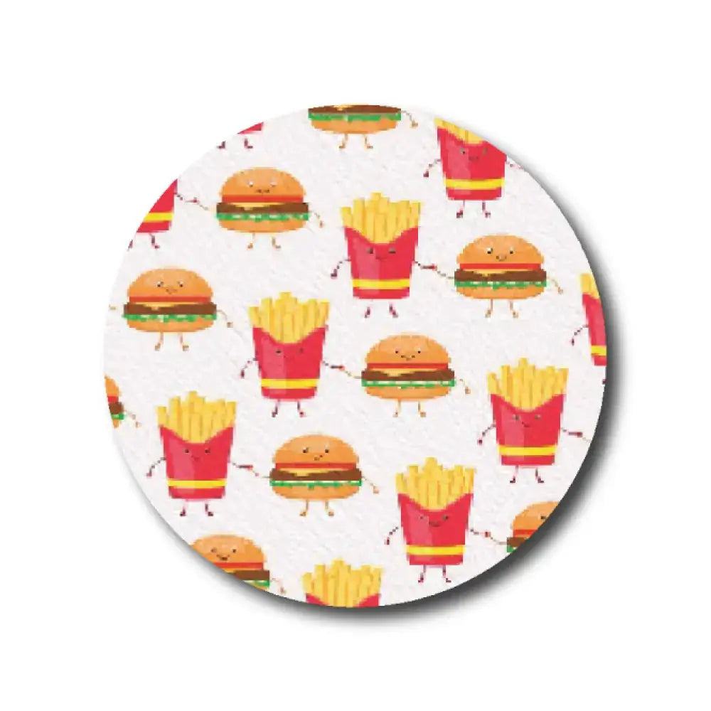 Burger n Fries - Libre 3 Single Patch