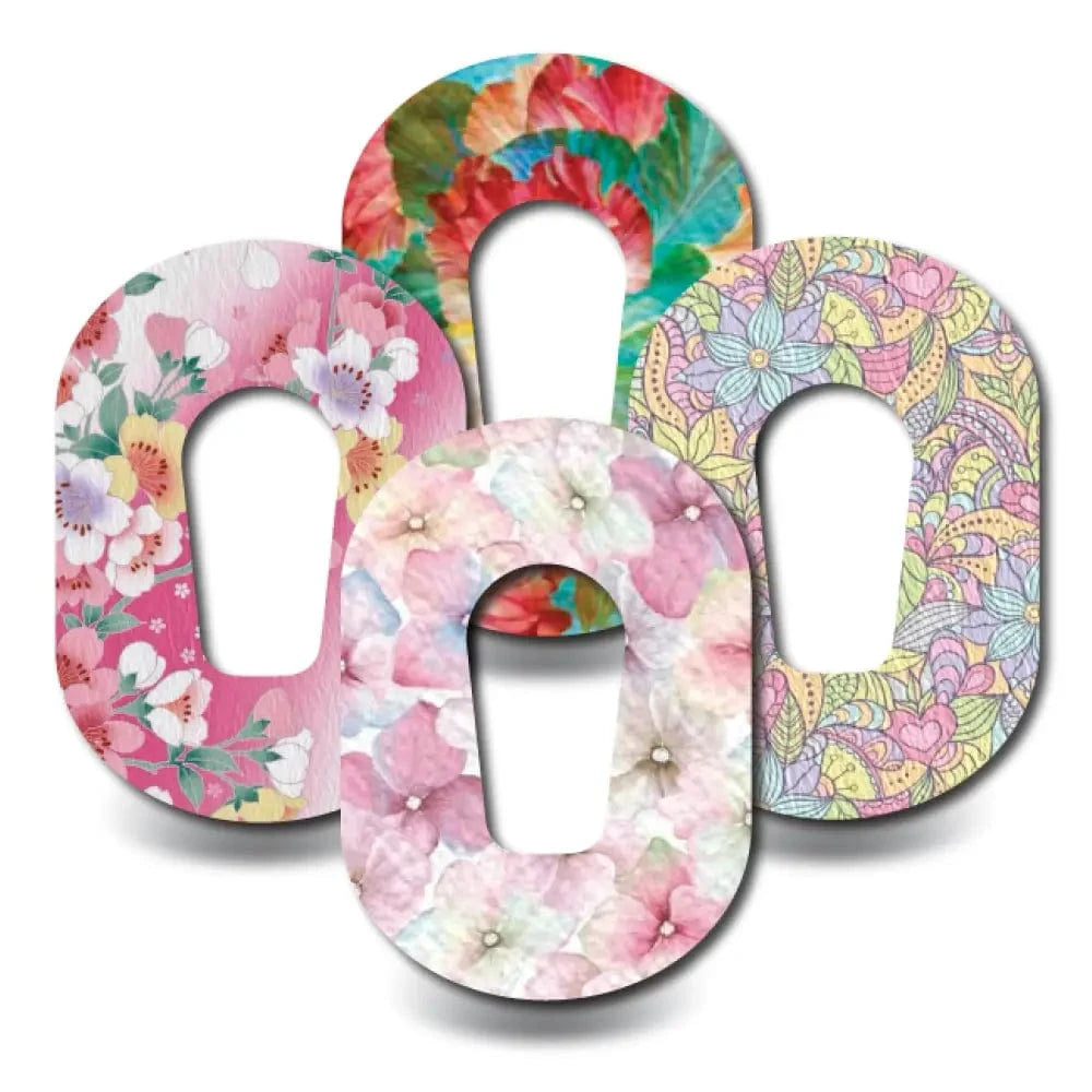 4-Pack (Set of 4 Patches) / G6 Burst of Color Variety - Dexcom G6