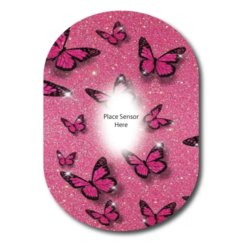 Single Patch / G6 Butterfly in Flight Underlay Patch for Sensitive Skin - Dexcom G6