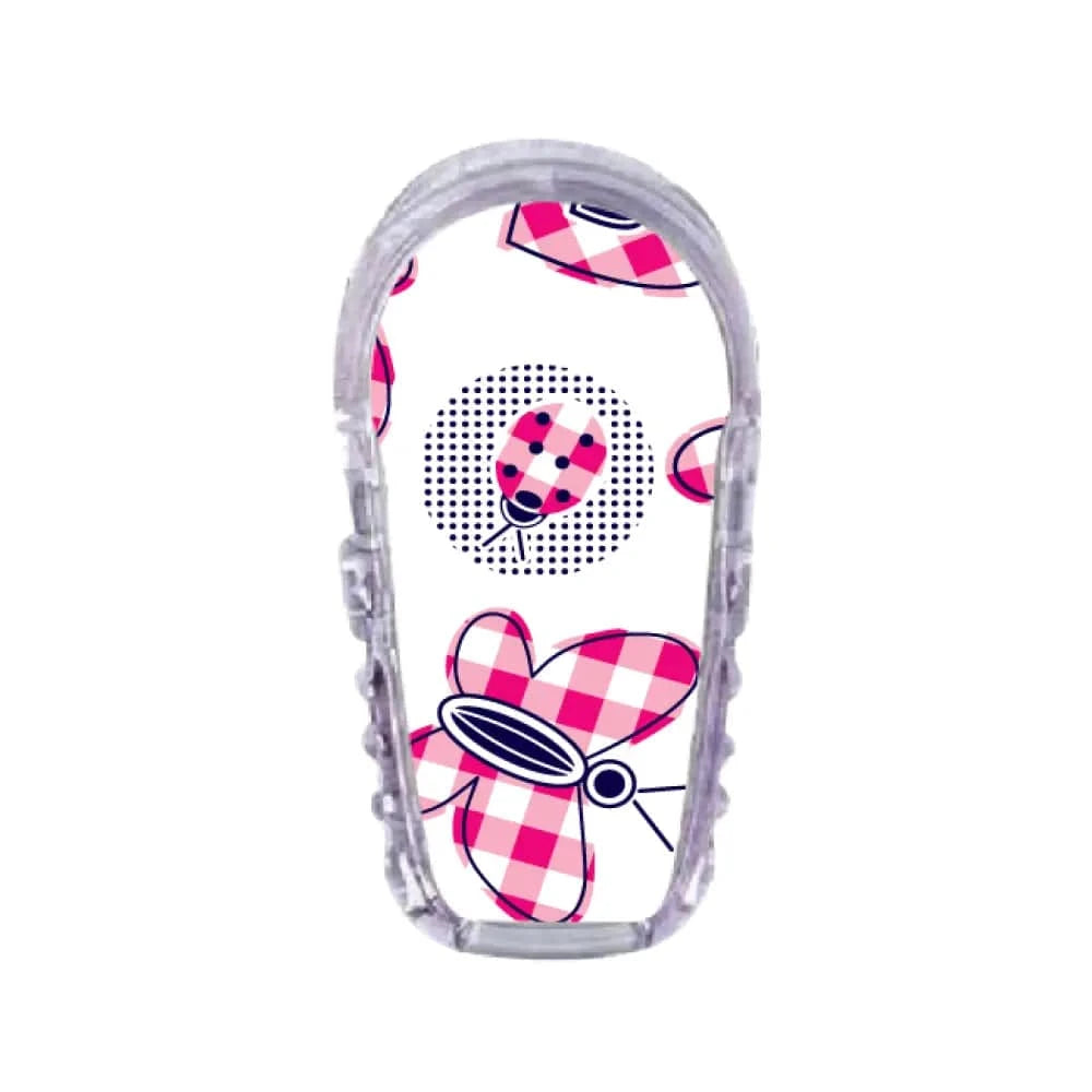Single Topper / G6 Topper Butterfly Kisses - Dexcom G6 Topper