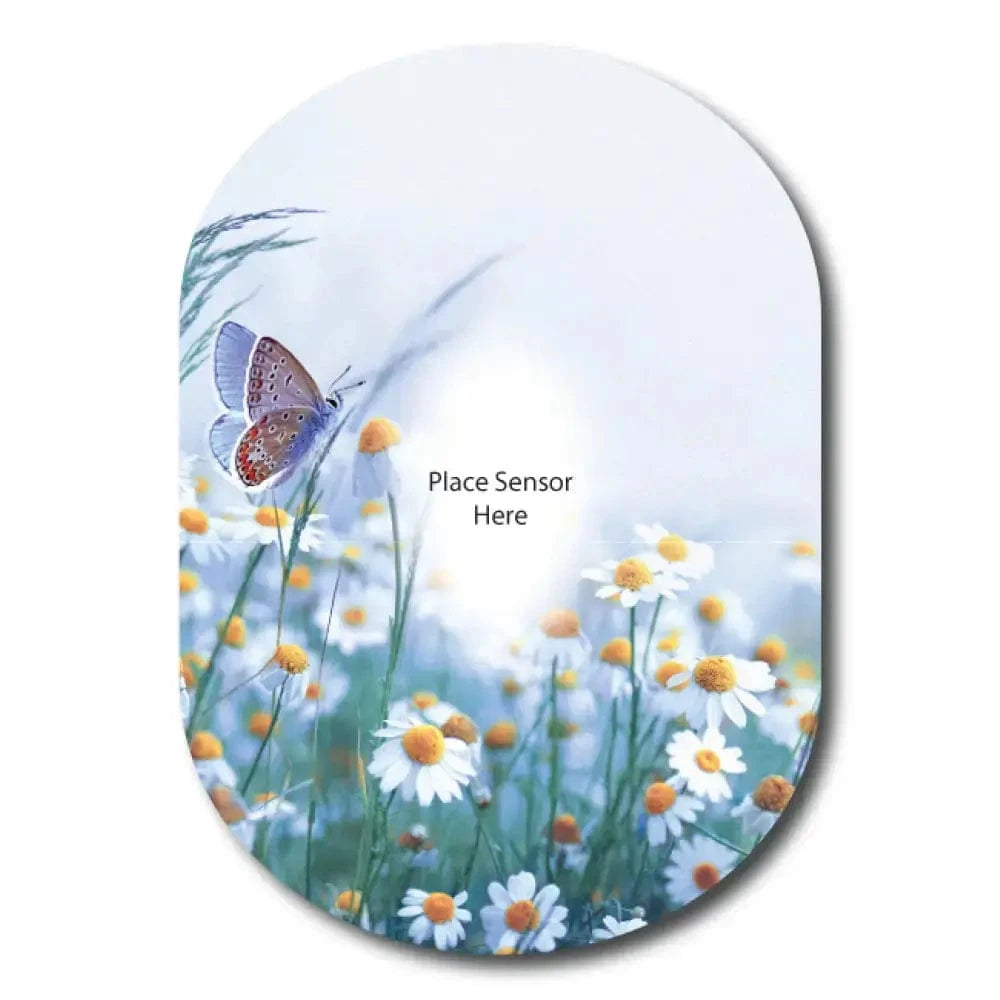 Single Patch / G6 Butterfly Morning Underlay Patch for Sensitive Skin - Dexcom G6