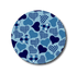Single Patch / Libre 3 Calming Hearts - Blue - Libre 3
