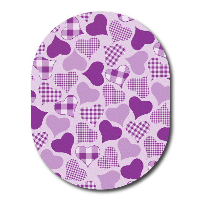 Single Patch / Guardian Calming Hearts - Pink - Guardian