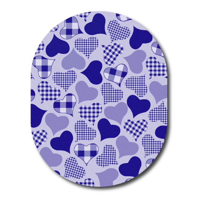 Single Patch / Guardian Calming Hearts - Purple - Guardian