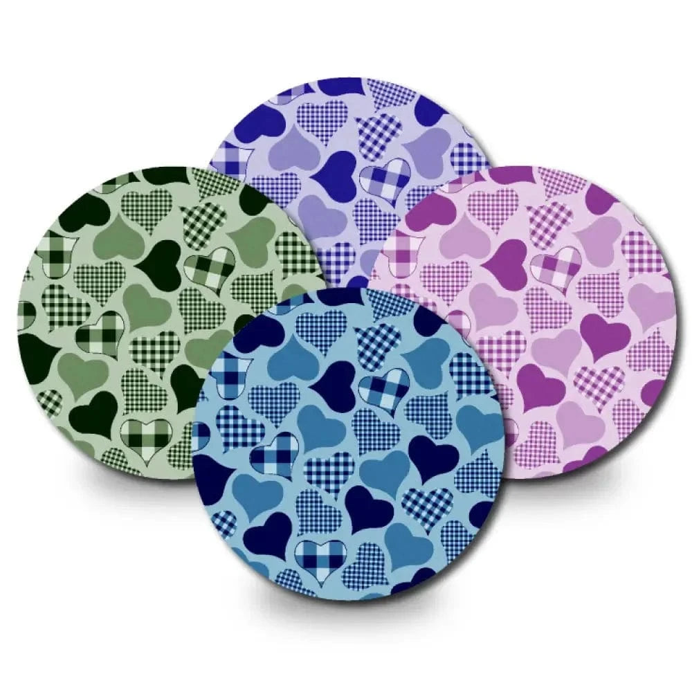 4-Pack (Set of 4 Patches) / Libre 2 Cover-up Calming Hearts Variety Pack - Libre 2 and Lingo Cover-up