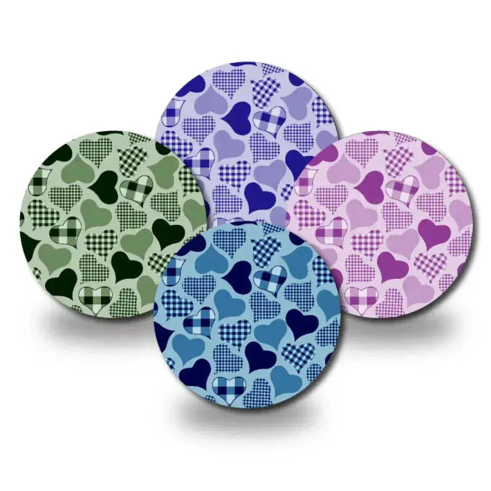 4-Pack (Set of 4 Patches) / Medtronic-Instanct Calming Hearts Variety Pack - Medtronic Instanct