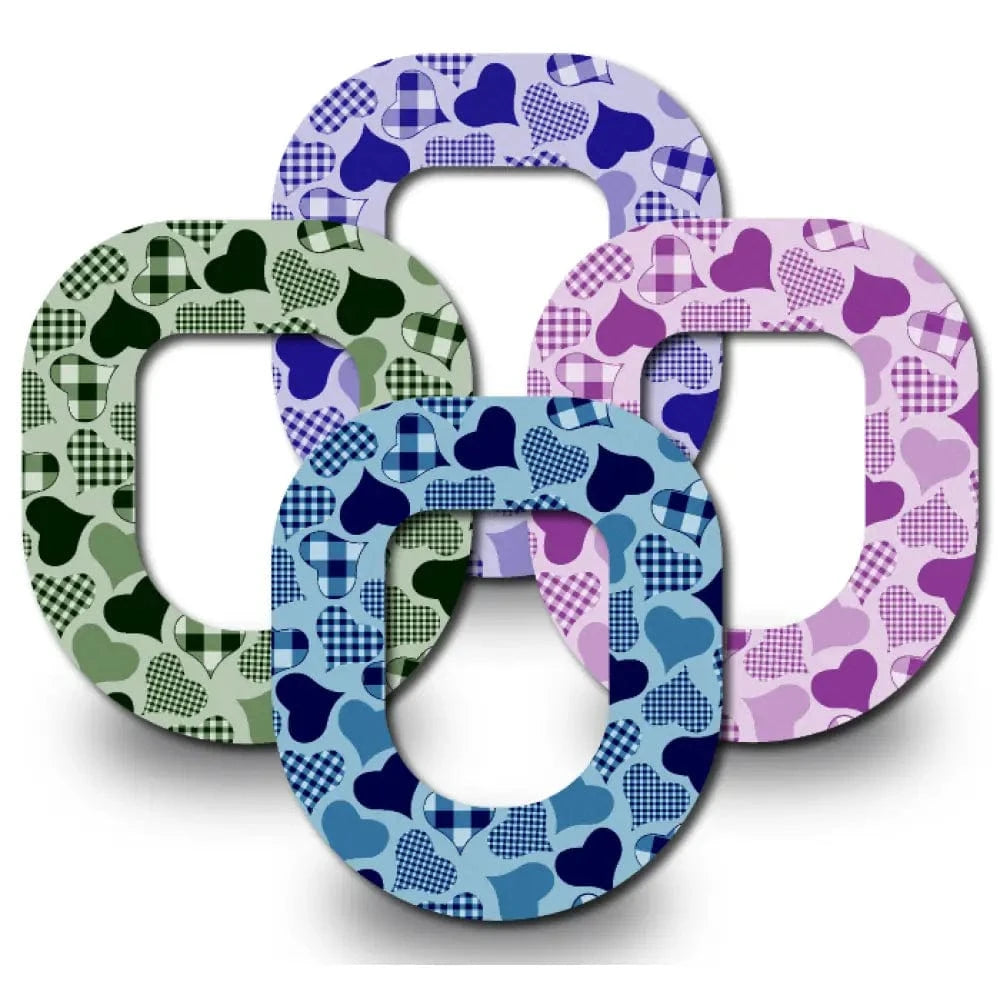 4-Pack (Set of 4 Patches) / Omnipod Calming Hearts Variety Pack - Omnipod