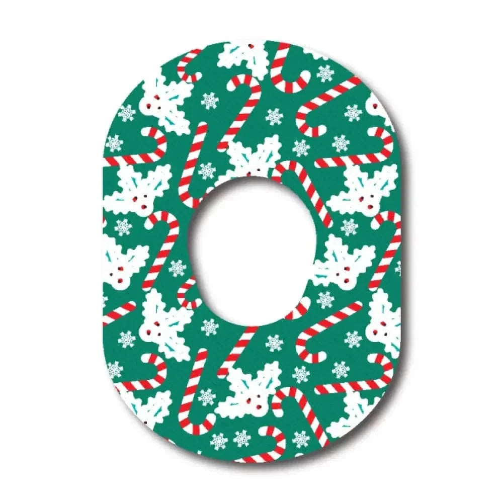 Single Patch / G7 Candy Canes - Dexcom G7 and Stelo