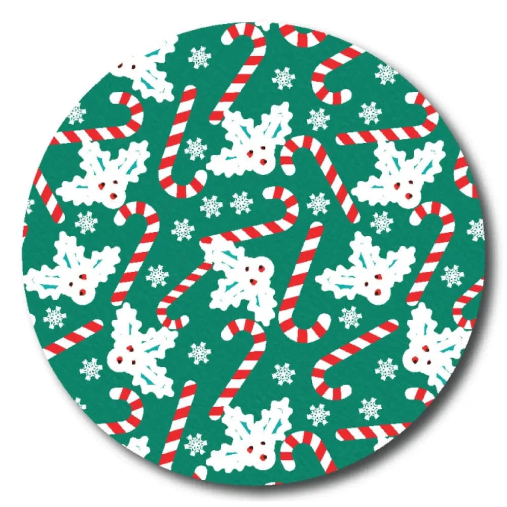 Single Patch / Libre 2 Cover-up Candy Canes - Libre 2 and Lingo Cover-up