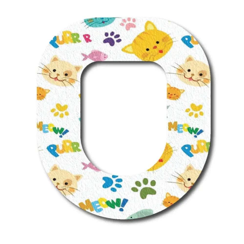 Single Patch / Omnipod Cat Purr - Omnipod