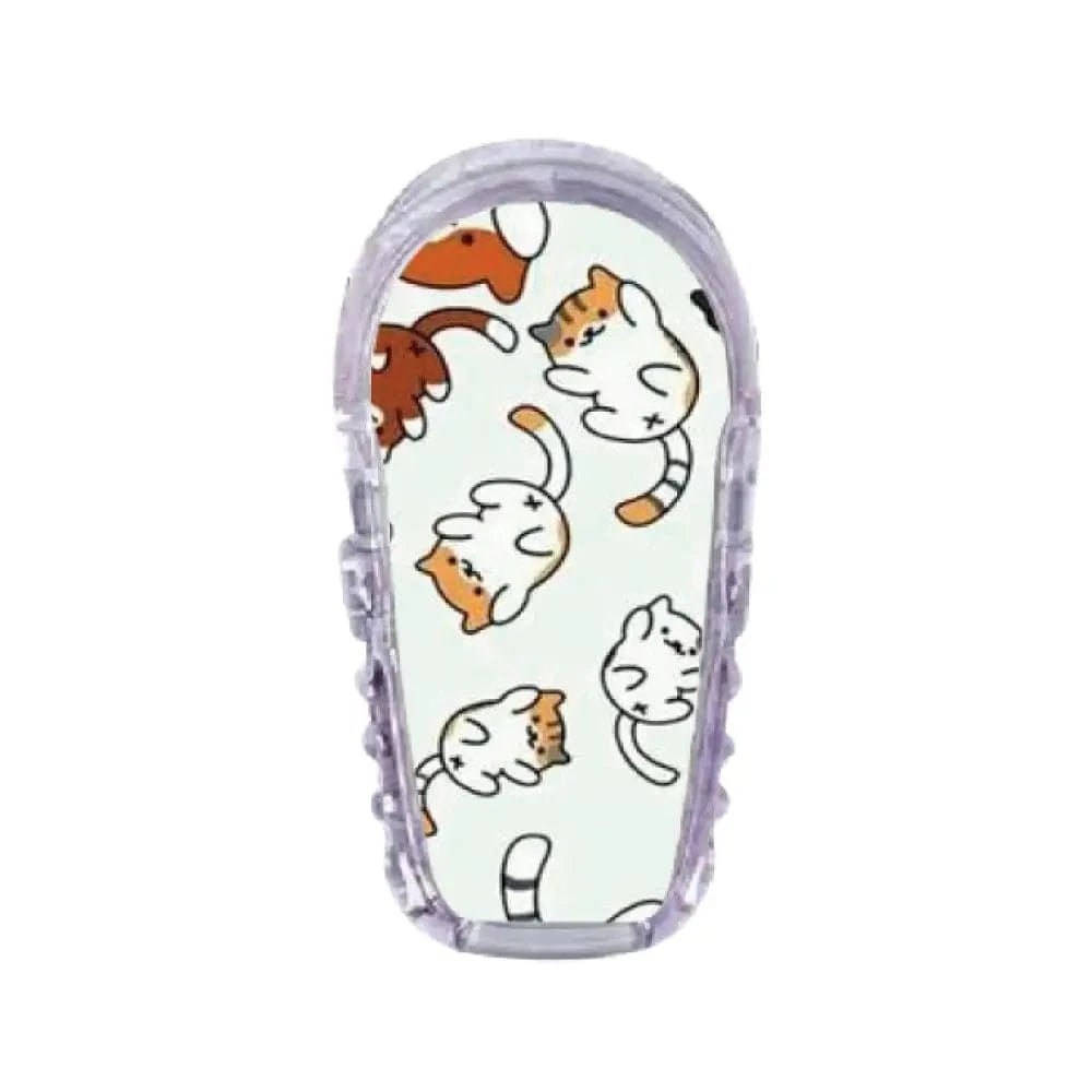 Single Topper / G6 Topper Cats at Play - Dexcom G6 Topper