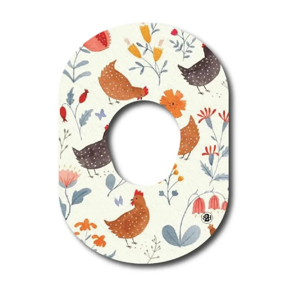 Single Patch / G7 Chicken Theme - Dexcom G7 and Stelo