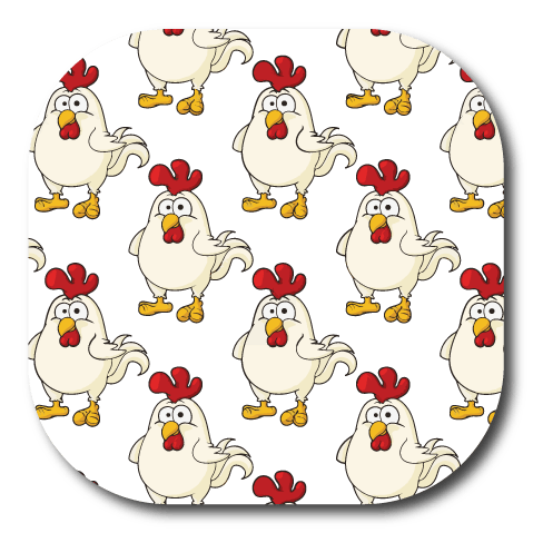 Single Patch / G7 Cover-up Chicken Toons - Dexcom G7 and Stelo Cover-up