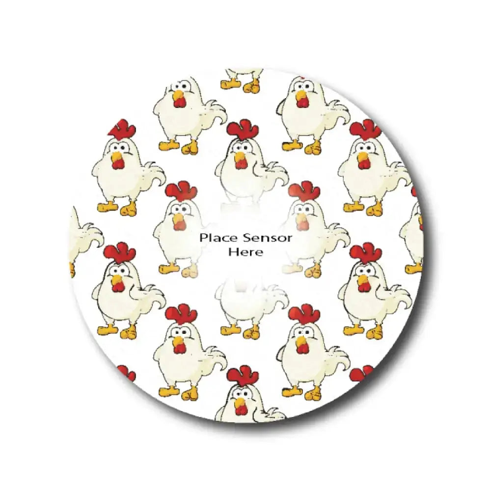 Chicken Toons Underlay Patch For Sensitive Skin - Libre 3 Single