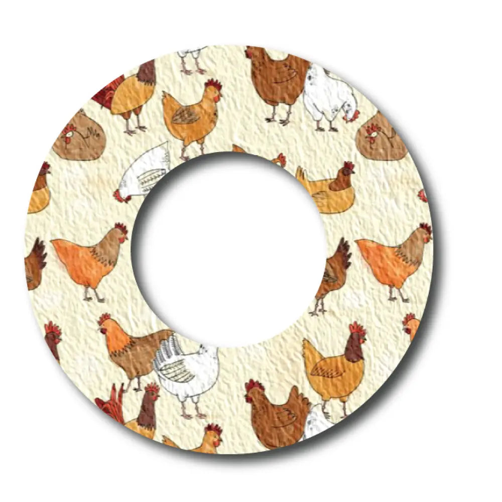 Chickens a Roosting - Libre 2 Single Patch