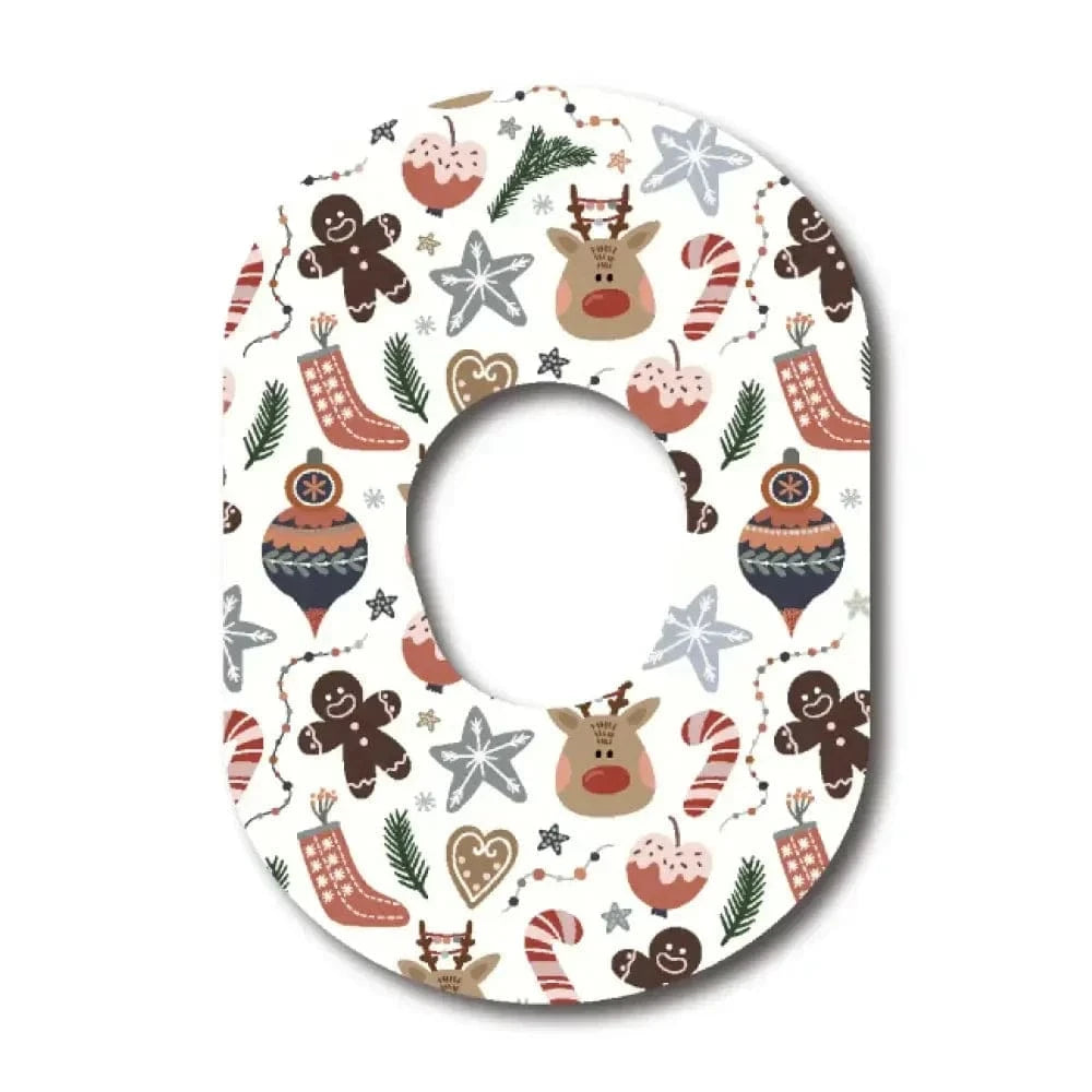 Single Patch / G7 Christmas Cookies - Dexcom G7 and Stelo