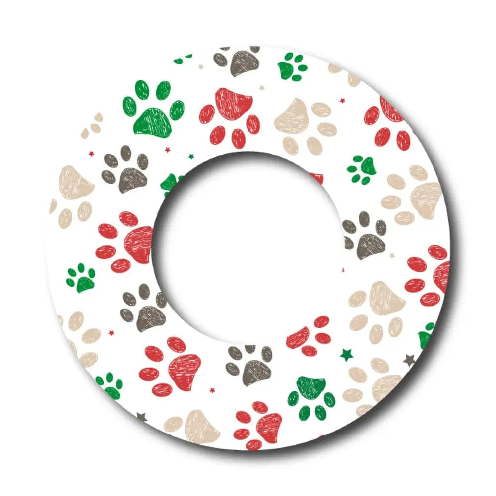 Single Patch / Libre 2 Christmas Paws - Libre 2 and Lingo