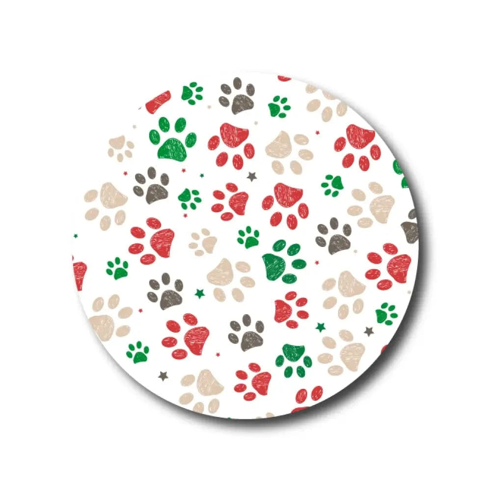 Single Patch / Libre 3 Christmas Paws - Libre 3