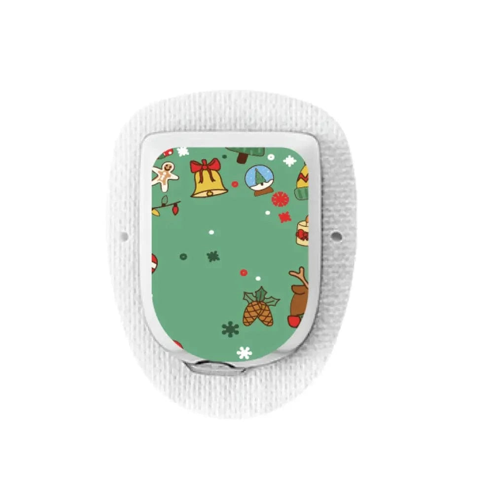 Single Topper / Omnipod Topper Christmas Things - Omnipod Topper