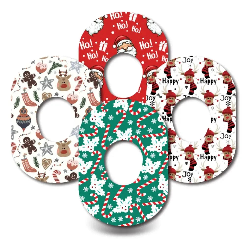 4-Pack (Set of 4 Patches) / G7 Christmas Variety Pack - Dexcom G7 and Stelo