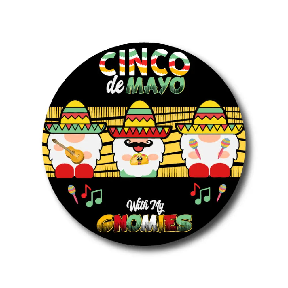 Single Patch / Medtronic-Instanct Cinco De Mayo Gnomies - Medtronic Instanct