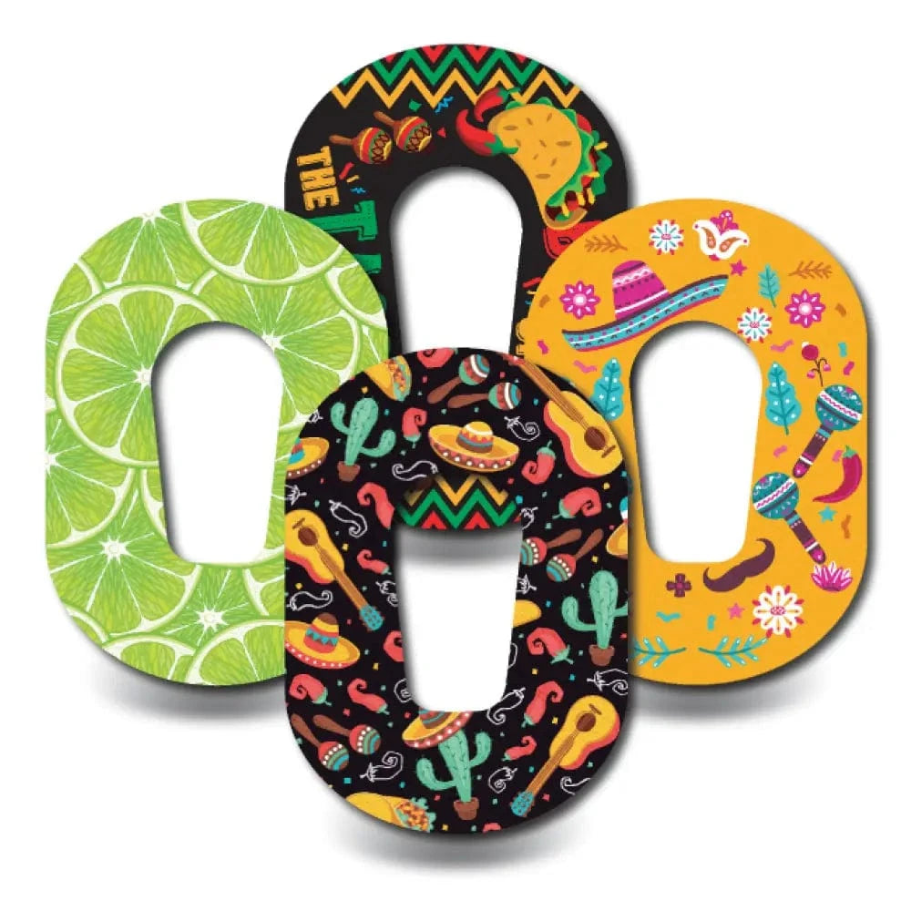 4-Pack (Set of 4 Patches) / G6 Cinco De Mayo Variety Pack - Dexcom G6