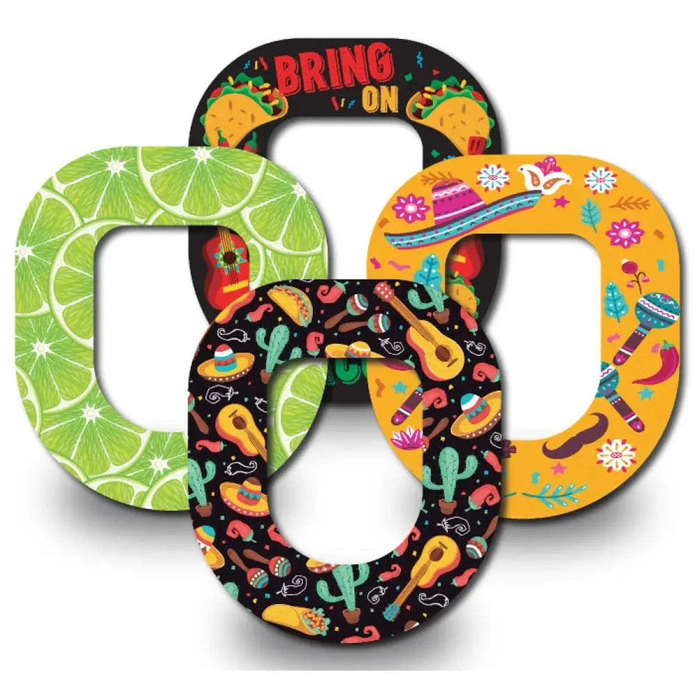 4-Pack (Set of 4 Patches) / Omnipod Cinco De Mayo Variety Pack - Omnipod