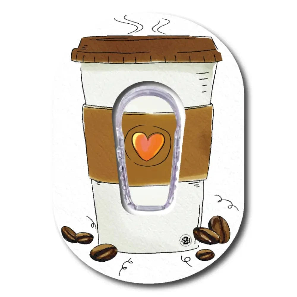 Single Patch / G6 Coffee Time with Topper - Dexcom G6