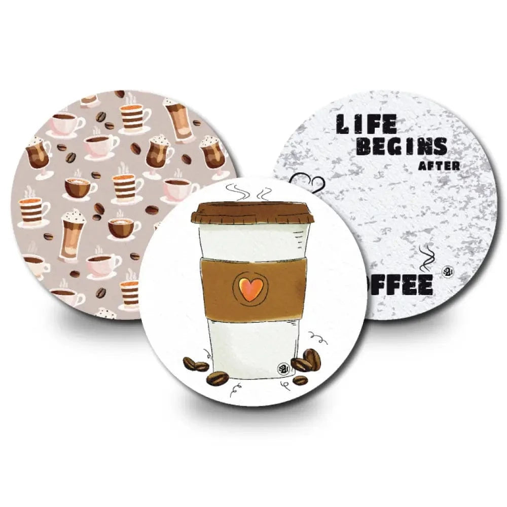 3-Pack (Set of 3 Patches) / Libre 2 Cover-up Coffee Trio Variety Pack - Libre 2 and Lingo Cover-up