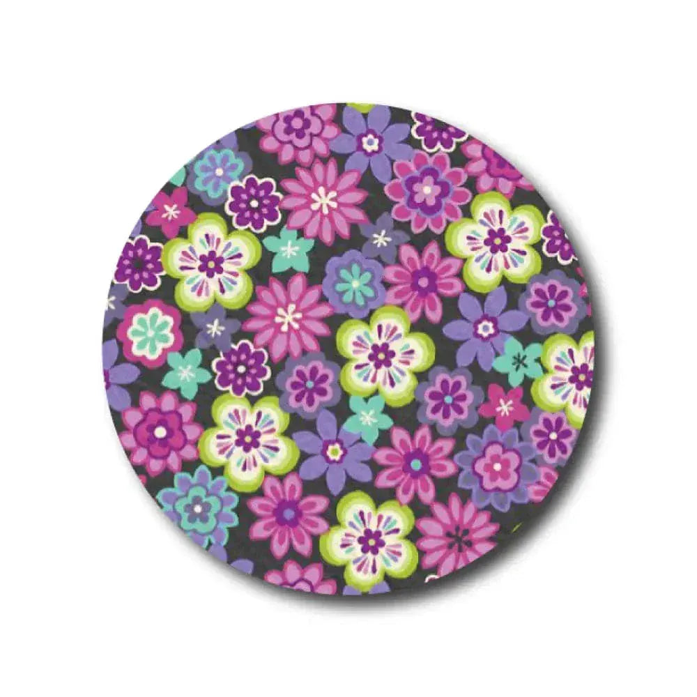 Single Patch / Medtronic-Instanct Colorful Blooms - Medtronic Instanct