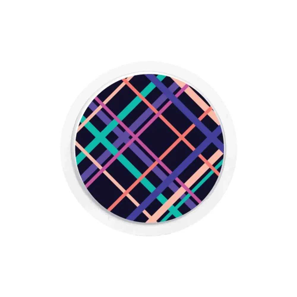 Single Topper / Libre 2 Topper Colorful Plaid - Libre 2 Topper