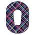 Single Patch / G6 Colorful Plaid Pattern - Dexcom G6