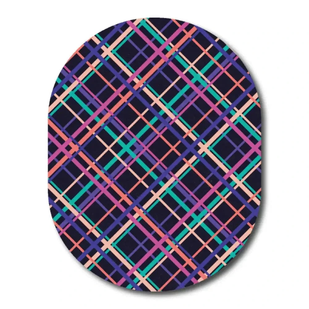 Single Patch / Guardian Colorful Plaid Pattern - Guardian
