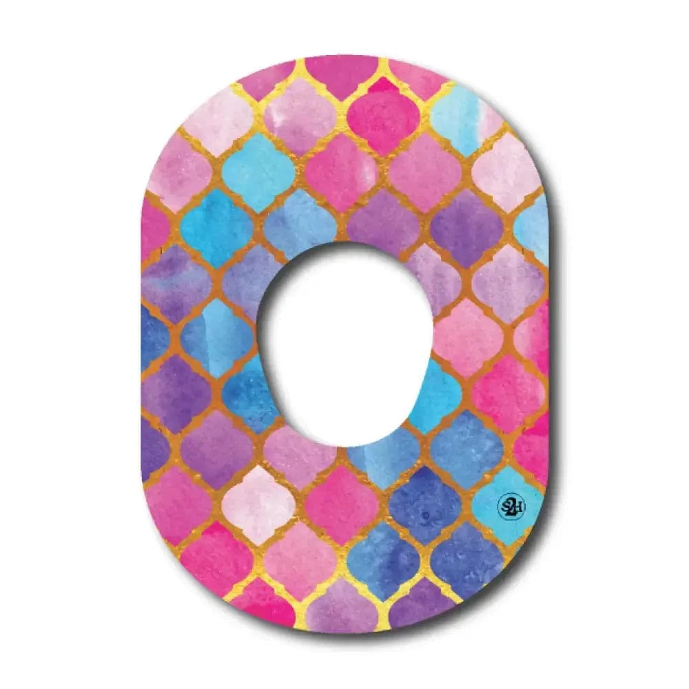 Single Patch / G7 Colorful Scales - Dexcom G7 and Stelo
