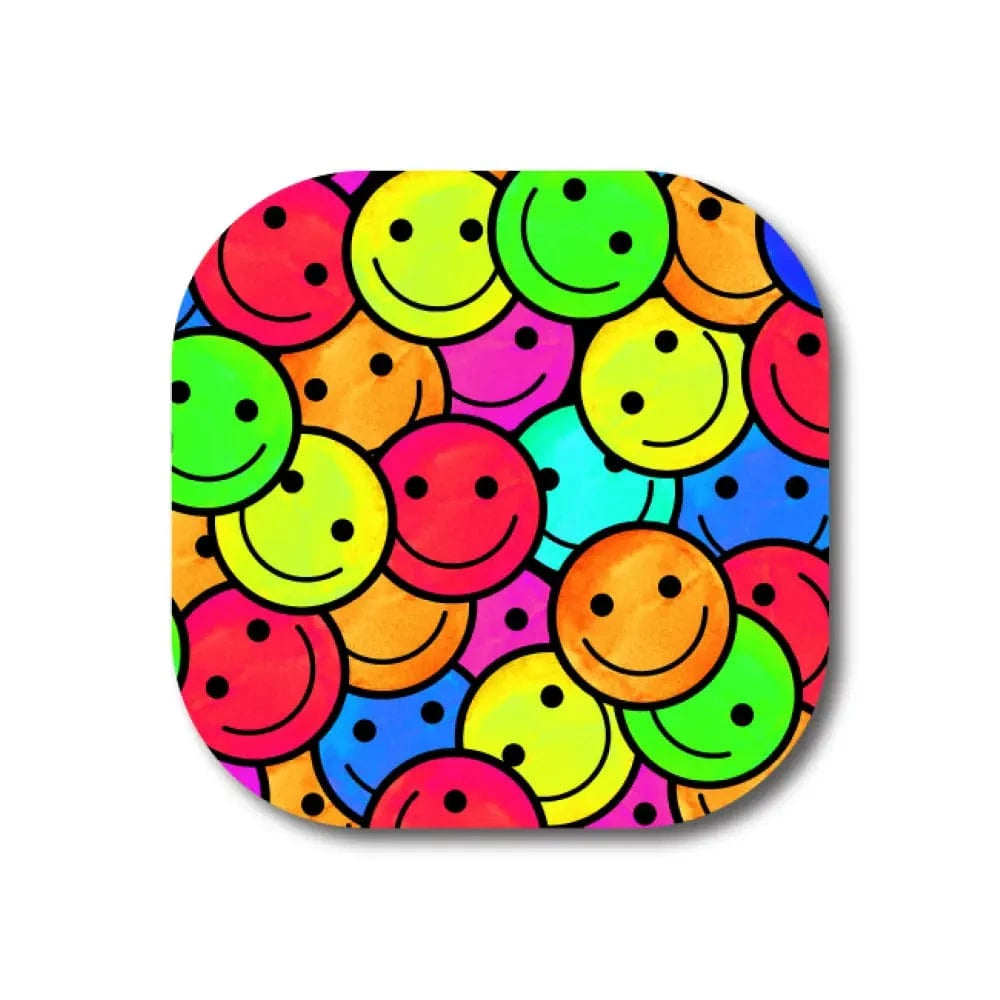 Single Patch / G7 Cover-up Colorful Smiles - Dexcom G7 and Stelo Cover-up