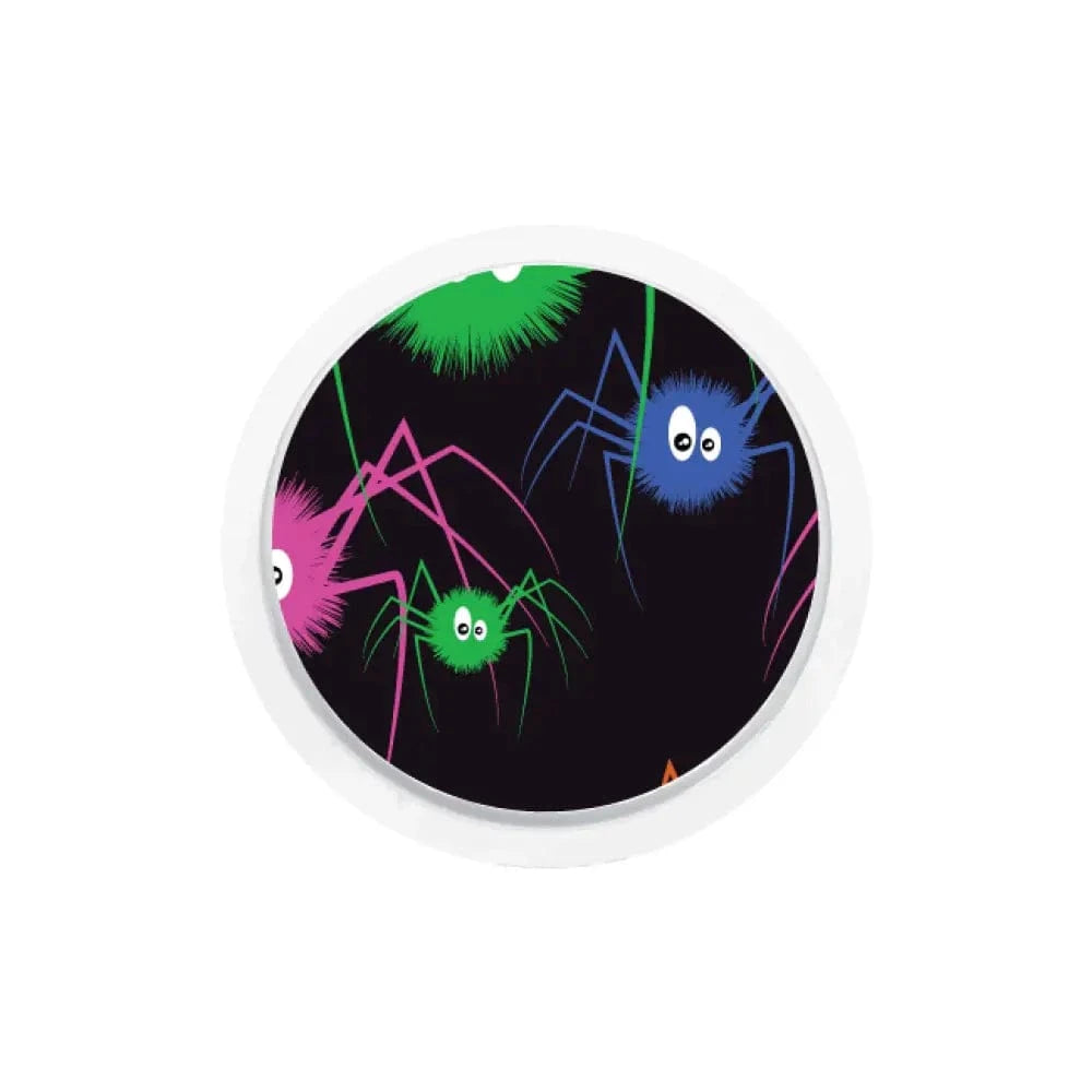 Single Topper / Libre 2 Topper Colorful Spiders - Libre 2  Topper and Lingo