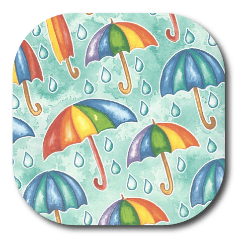 Single Patch / G7 Cover-up Colorful Umbrella - Dexcom G7 and Stelo Cover-up