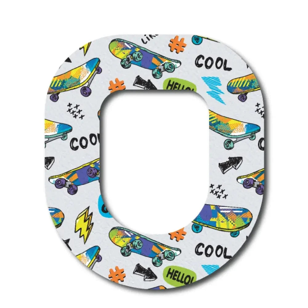 Single Patch / Omnipod Cool Skate - Omnipod