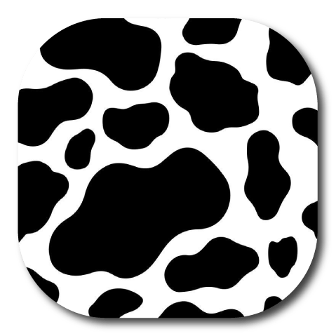 Single Patch / G7 Cover-up Cow Skin - Dexcom G7 and Stelo Cover-up