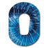 Single Patch / G6 Deep Blue Tie-dye - Dexcom G6